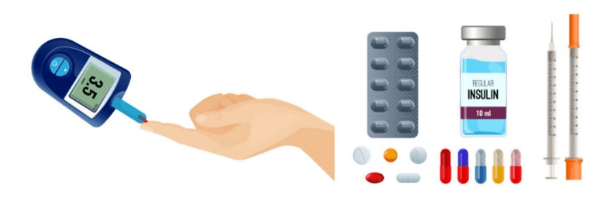 Diyabet hastalarının kan şekerlerini takip etmeleri ve gerekli ilaçları almaları gerekmektedir.